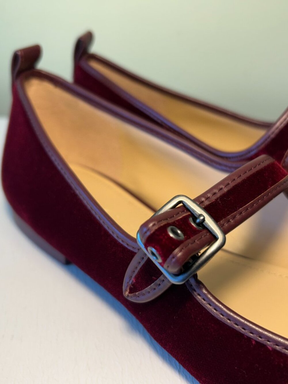 Coach Women's C Rivet Velvet Mary Janes - Picture 7 of 16